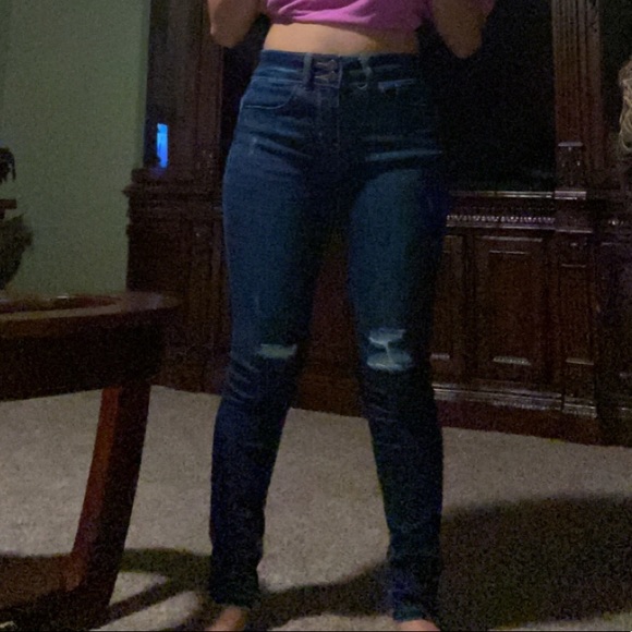 dark blue jeans - Picture 3 of 6